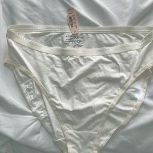 NWT Victorias Secret high leg brief cotton large underwear